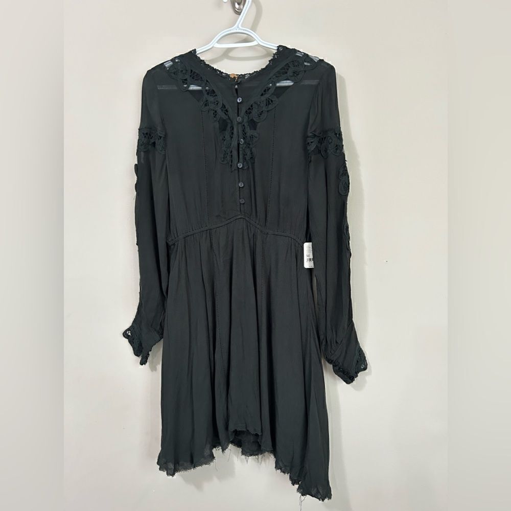 COPY - NWT Free People One Black Long Sleeves Dress